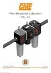 Filter Regulator Lubricator FRL Kit