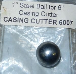 1 Steel Roller Ball For 6 Casing Cutter