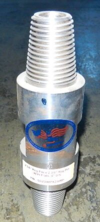 2 3/8 Reg Pin X 2 3/8 Reg Pin W/Flats 6 S/S