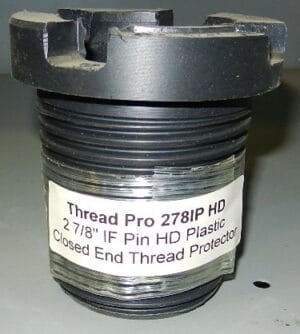 2 7/8IF Pin Hd Plastic Closed End Pin Protector