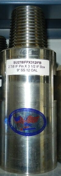 2 7/8IF Pin X 3 1/2IF Box