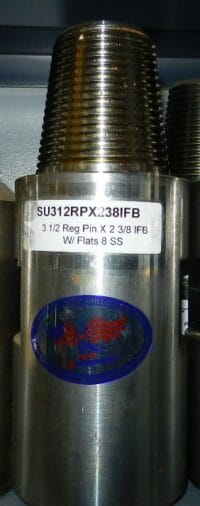 3 1/2 Reg Pin X 2 7/8 IF Box 8 S/S