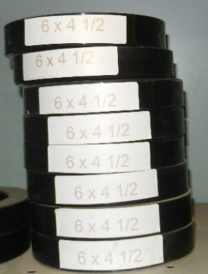 6 X 4 1/2 Wiper Rubber