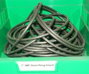 7 Steel Rings to Insert in Wiper Rubbers