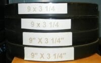 9 X 3 1/4 Wiper Rubber