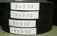 9 X 5 1/2 Wiper Rubber