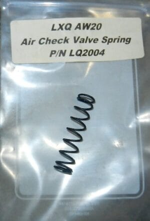 LXQ AW20 Air Check Value Spring