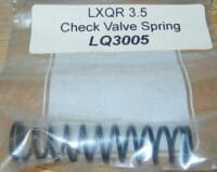 LXQR 3.5 Check Valve Spring