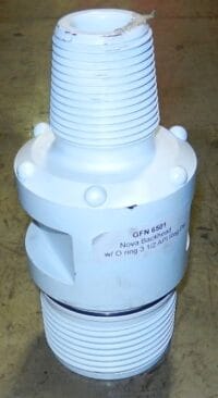 Nova Backhead W/O-Ring 3 1/2 API Reg Pin