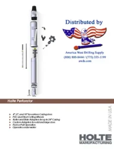 Air Perforator User Guide