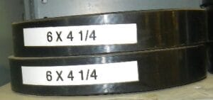 6 X 4 1/4 Wiper Rubber