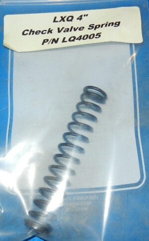 LXQ 4 Check Valve Spring
